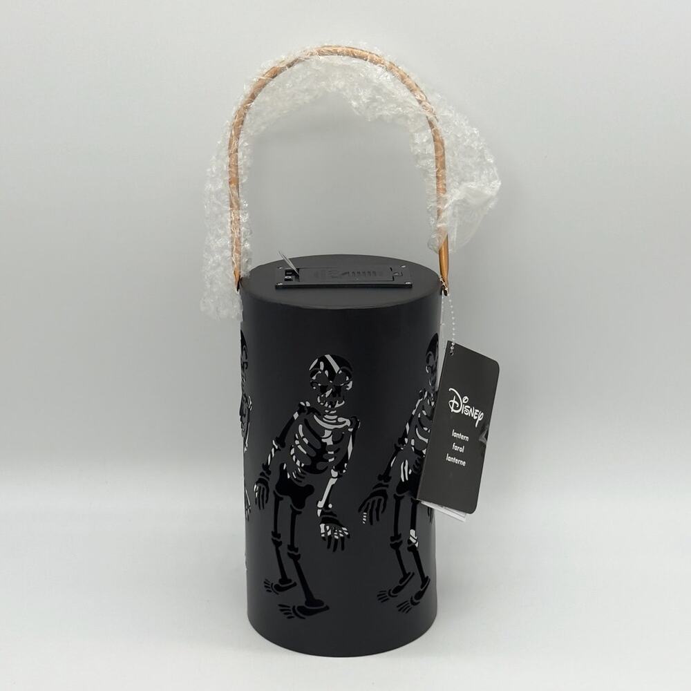 Disney Store Skeleton Dance LED Metal Lantern Silly Symphony Halloween 2022 NEW